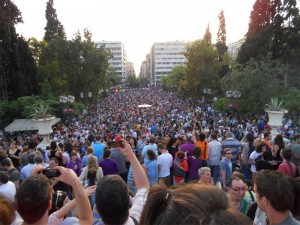 Το μήνυμα των “αγανακτισμένων”